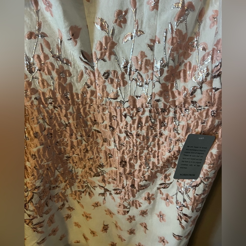 Chi chi London esmee floral jacquard dress size 12 nwt - Picture 6 of 8